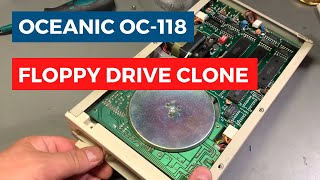 Exploring and restoring an Oceanic OC-118 floppy drive