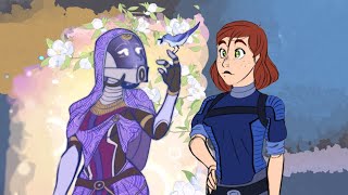 MASS EFFECT animatic comic dub [Quarian Princess??] Wealth