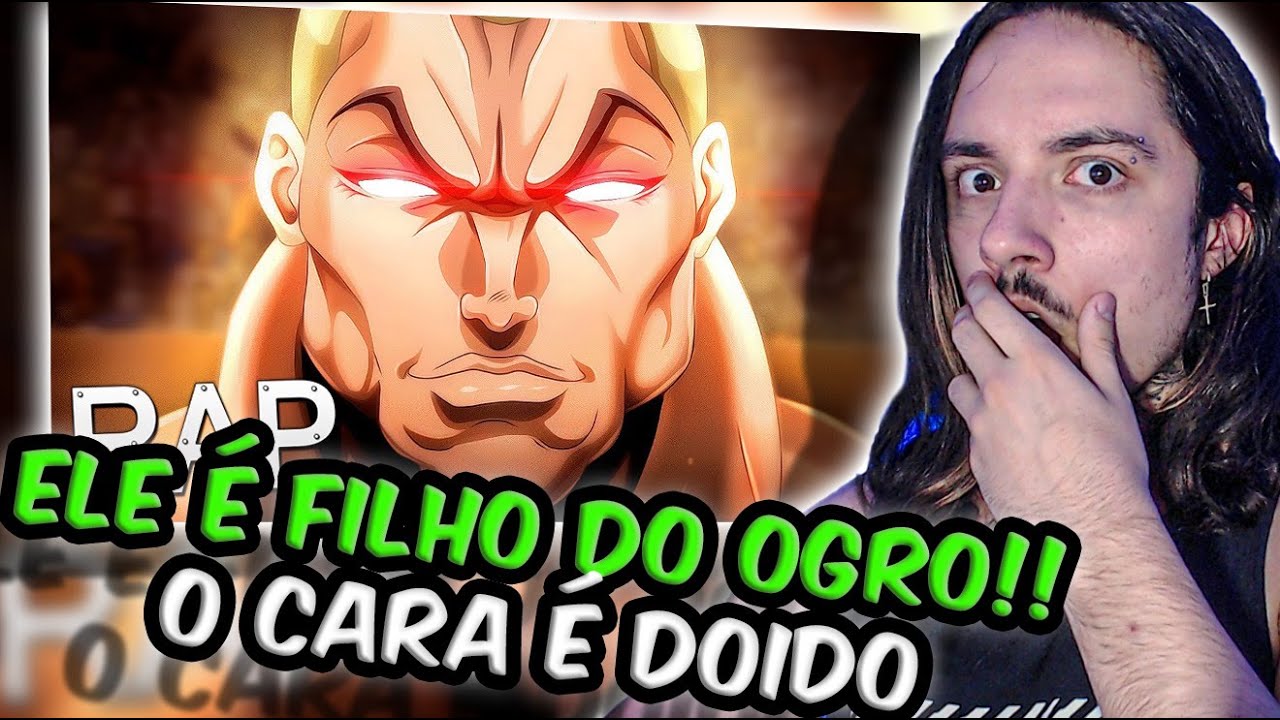 (MDS!) REAGINDO ao Rap do Jack Hanma Baki The Grappler - Fera Incontrolável | Gabriza ♫ // REACT