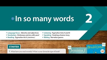 New Headway 5th Edition Answer | Advanced Student’s Book | Unit 2 | In So Many Words |