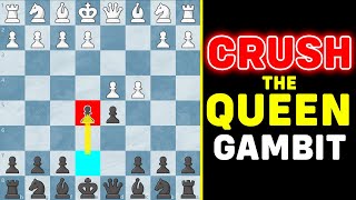 CRUSH The Queen's Gambit (Aggressive Gambit)