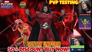 😍 Sentry PvP Testing 50% Sale Uniform Must Buy! | Marvel future fight