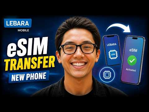 Lebara eSIM Transfer to New Phone (2026) — Step-by-Step Setup Guide!