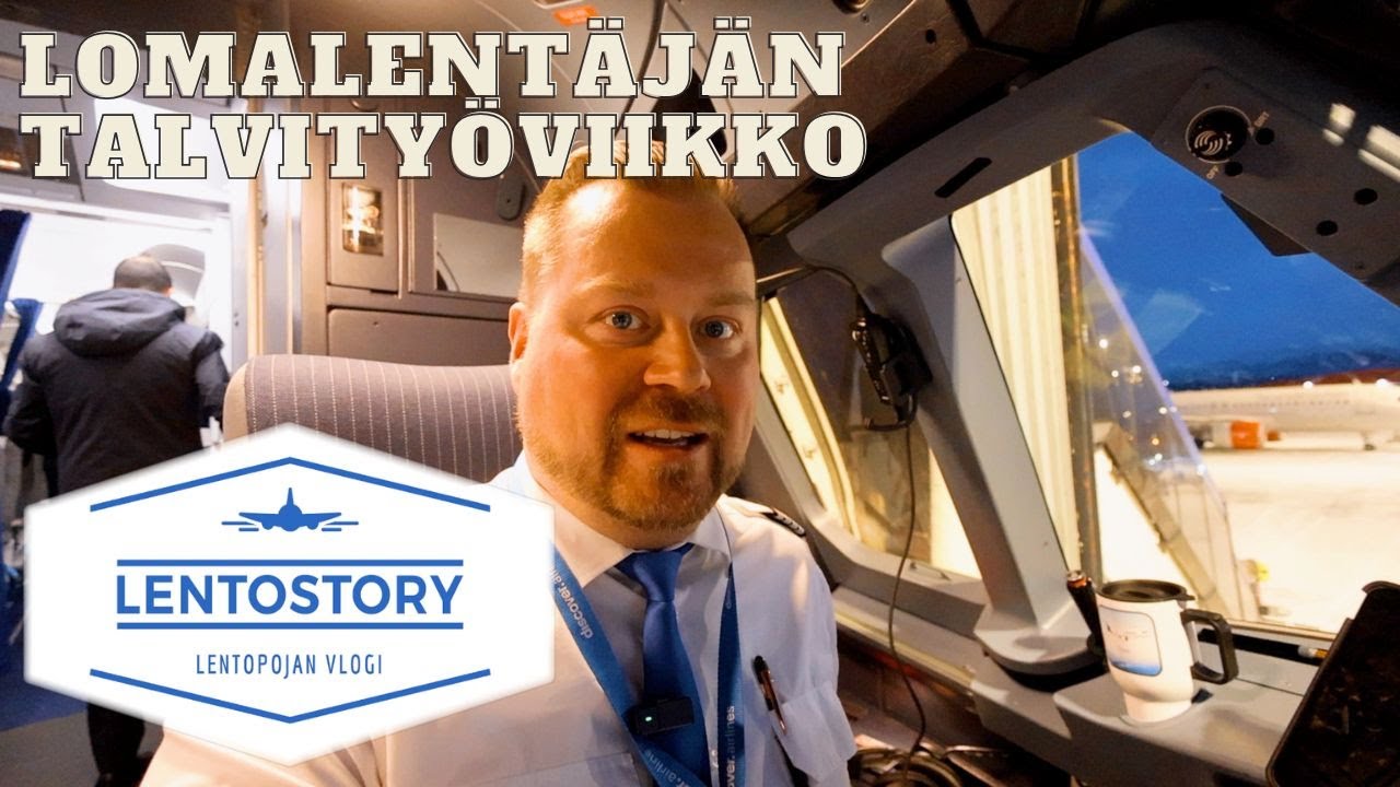 Lomalentäjän talvityöviikko