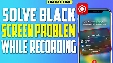 How to solve black screen problem while recording on iPhone 2023 | F HOQUE |
