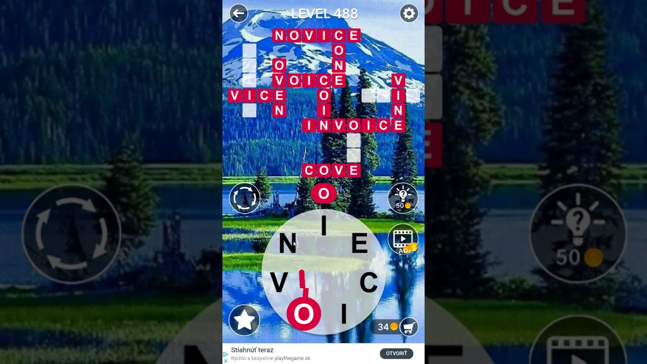 Word Crossword Search level 488