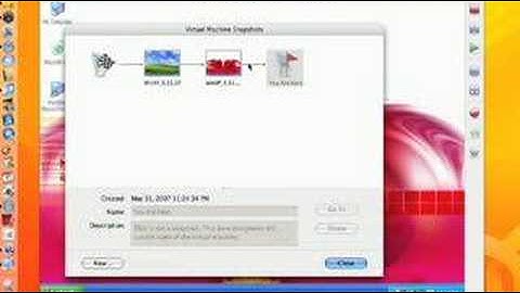 Parallels Desktop 3.0 for Mac - Snapshots Demo
