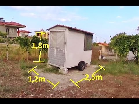 Living In A Super Tiny House Made By Scratch