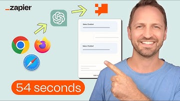 Web Scraping for Zapier Chatbots in 54 Seconds!