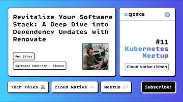 "Revitalize Your Software Stack: A Deep Dive into Dependency Updates with Renovate" with Rui Silva