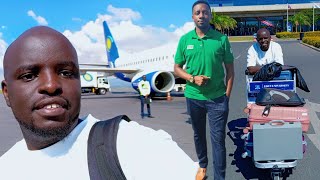 VLOG🤗BITUNGURANYE CHITA ARIGENDEYE AVUYE MU RWANDA😇DUTEMBERANE MU NDEGE TUGANIRA|IGIHUGU AGIYEMO...🤝