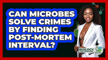 Can Microbes Solve Crimes By Finding Post-mortem Interval? - Biology For Everyone