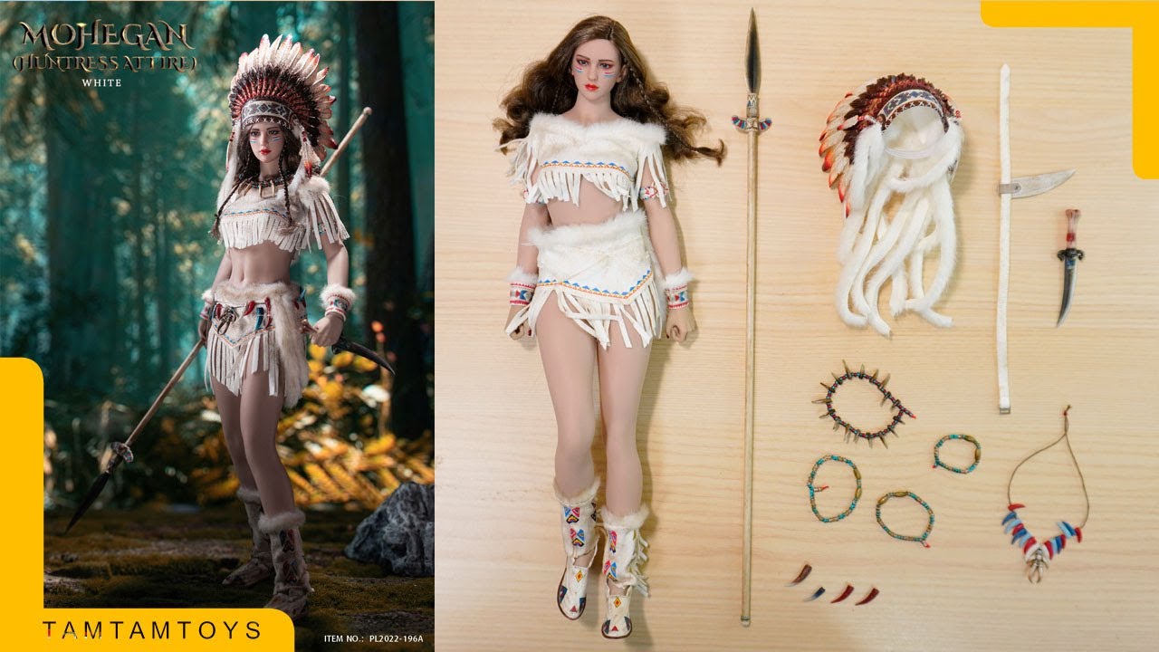 Unboxing & Assembly] TBLEAGUE Mohegan Huntress Attire White Ver