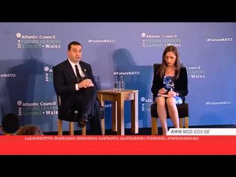 საქართველოს თავდაცვის მინისტრი ახალგაზრდა ლიდერთა კონფერენციაზე