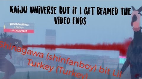 Kaiju Universe but if I get beamed the video ends | Kaiju Universe shorts