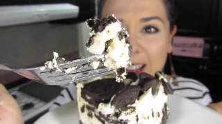 Cheesecake de galletas oreo SIN HORNO/Marisolpink