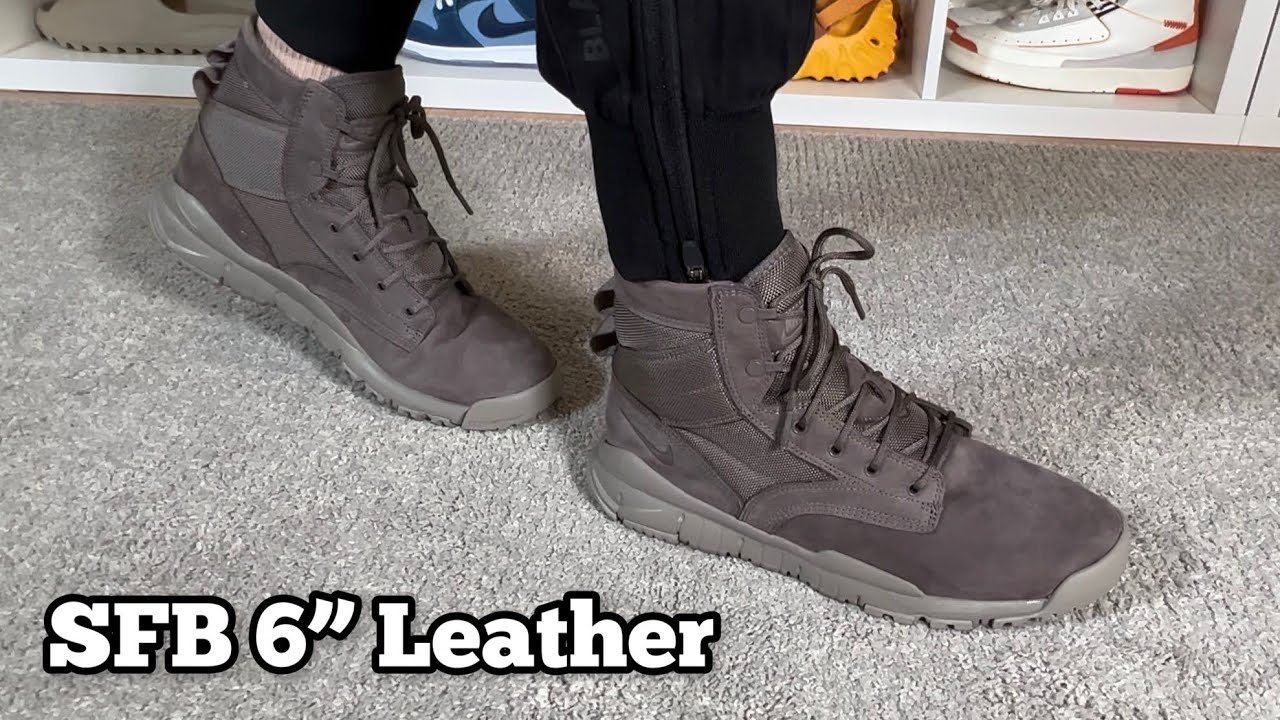 Andes gebruiker Aanpassen Nike SFB 6” Leather Review& On foot - YouTube