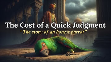 The Cost of a Quick Judgment | A Honest Parrot Story | Moral Story