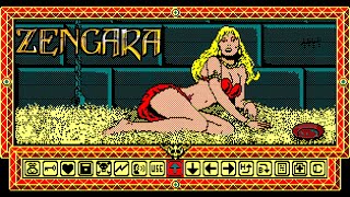 Longplay Amstrad CPC ⚔ L'Anneau de Zengara ⚔ Aventure/RPG