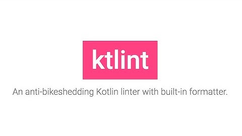 Ktlint auto-formatting Kotlin code with pre commit hook