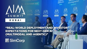 Real-World Deployment and Investor Expectations for Next-Gen AI (Multimodal and Agentic)| AIM Summit