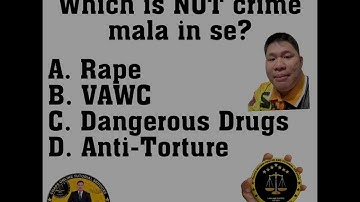 QA CHAPS Criminology