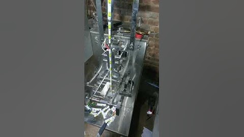 Small Sashy Lemon 🍋 Juice Packing Machine