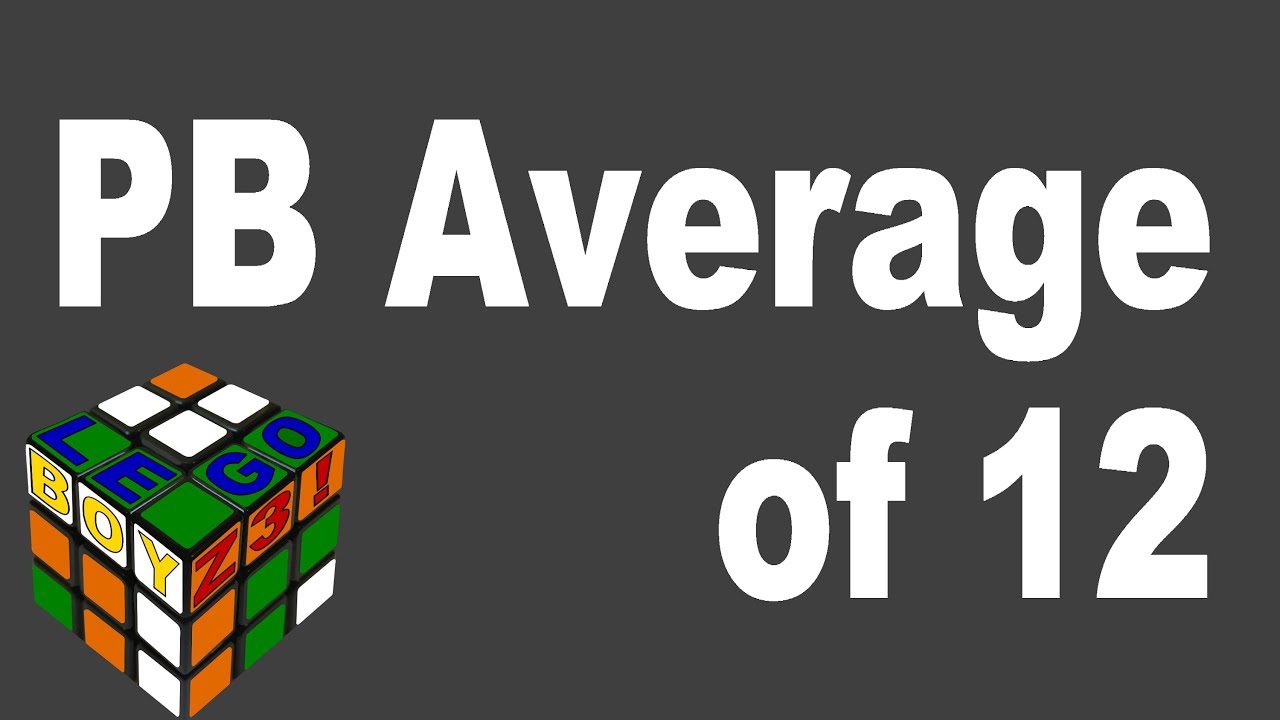 3x3 25.19 PB Average of 12 - YouTube Z3Cubing