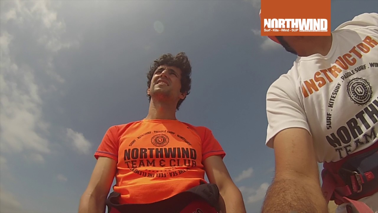 bautismo de kitesurf en Cantabria - Escuela Northwind