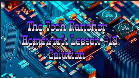 Homework Solution For Lesson #13 Raspberry Pi Pico W By @paulmcwhorter