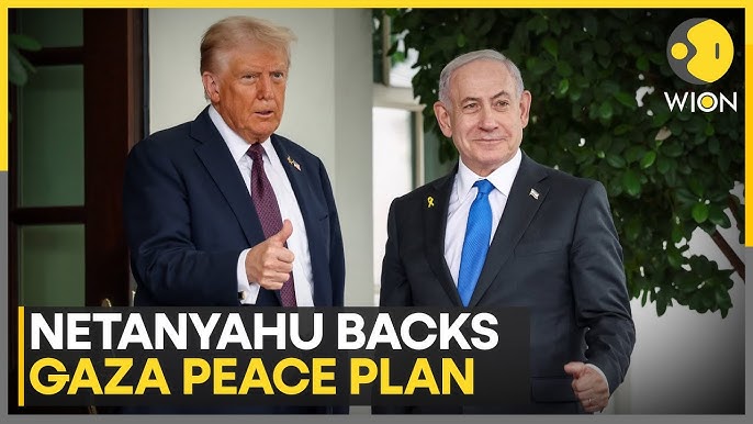 Gaza Peace Deal: White House Presents 20-Point Peace Plan, Netanyahu Agrees | WION - YouTube