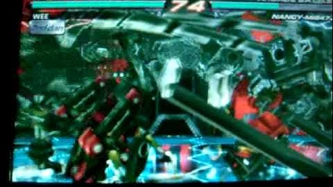 Play as NANCY-MI847J on Tekken 6 (PSP)