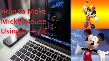 CodeSky - Create Micky Mouse Program Using C and C++ | Computer Graphics