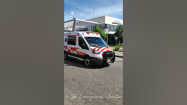 Ambulancia Y-40 respondiendo (SSP Yucatán) #ambulancia #rescate #mxfirebuff
