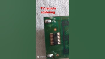 #oppo #micro #camera #tv #remote soldering Done