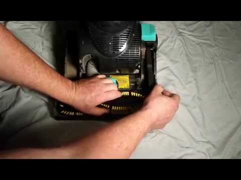 How To Replace Older Eureka Hoover Convertable And New Sanitarie Commercial Vacuum Belts Stockton Youtube