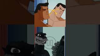 How GODZILLA VS SUPERMAN SHAVE 😲😲Animated Series VS MY ANIMATION