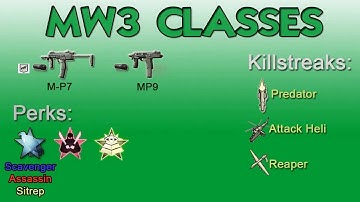 Modern Warfare 3: Easy MOAB Class Setup - MP7