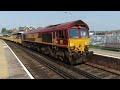 66106 6n01 eastleigh east yard  cosham junction at cosham 11th may 2024