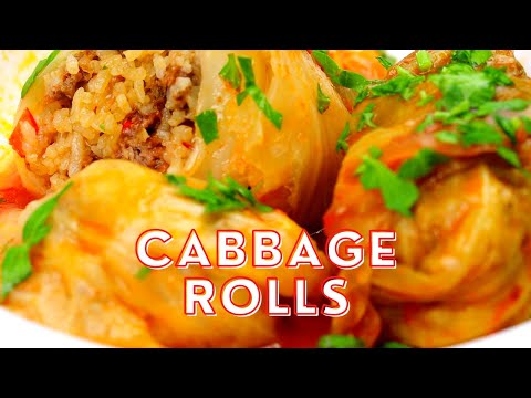 Video: How To Cook Tender Cabbage Rolls With Minced Meat And Rice