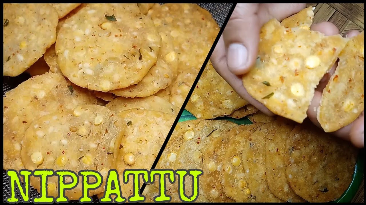 Traditional and Original Nippattu Recipe| South Indian special recipe| Nippattu Recipe|