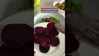 Roasted Beet Salad with Goat Cheese