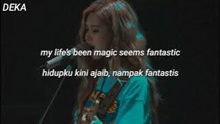 lirik lagu terjemahan °•rosé ~ on the ground| sub indo•°