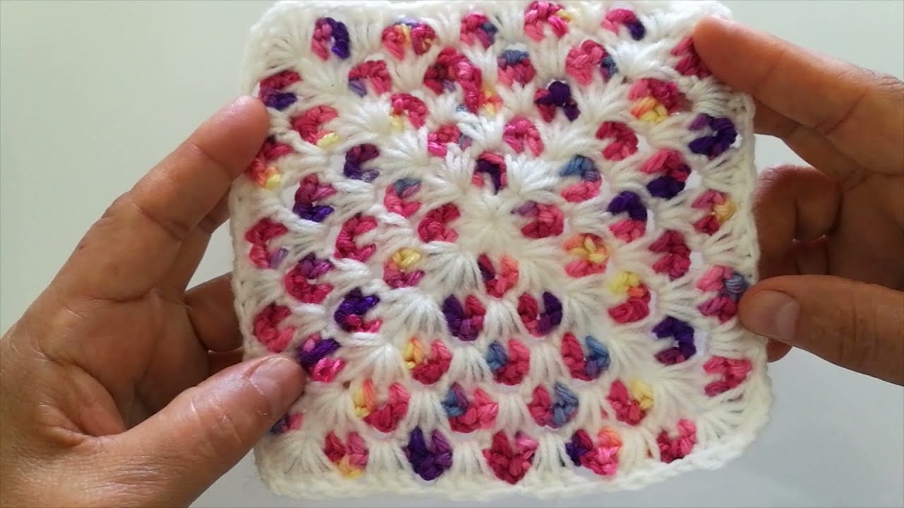 Çok Kolay Ve Güzel Motif Yapımı/Battaniye ,Yatak Örtüsü Ve Kırlent Motifleri Nasıl Örülür?