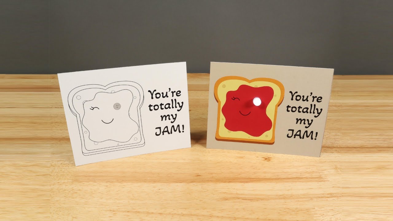 Paper Circuits: Valentine's Day Cards (Part 1)