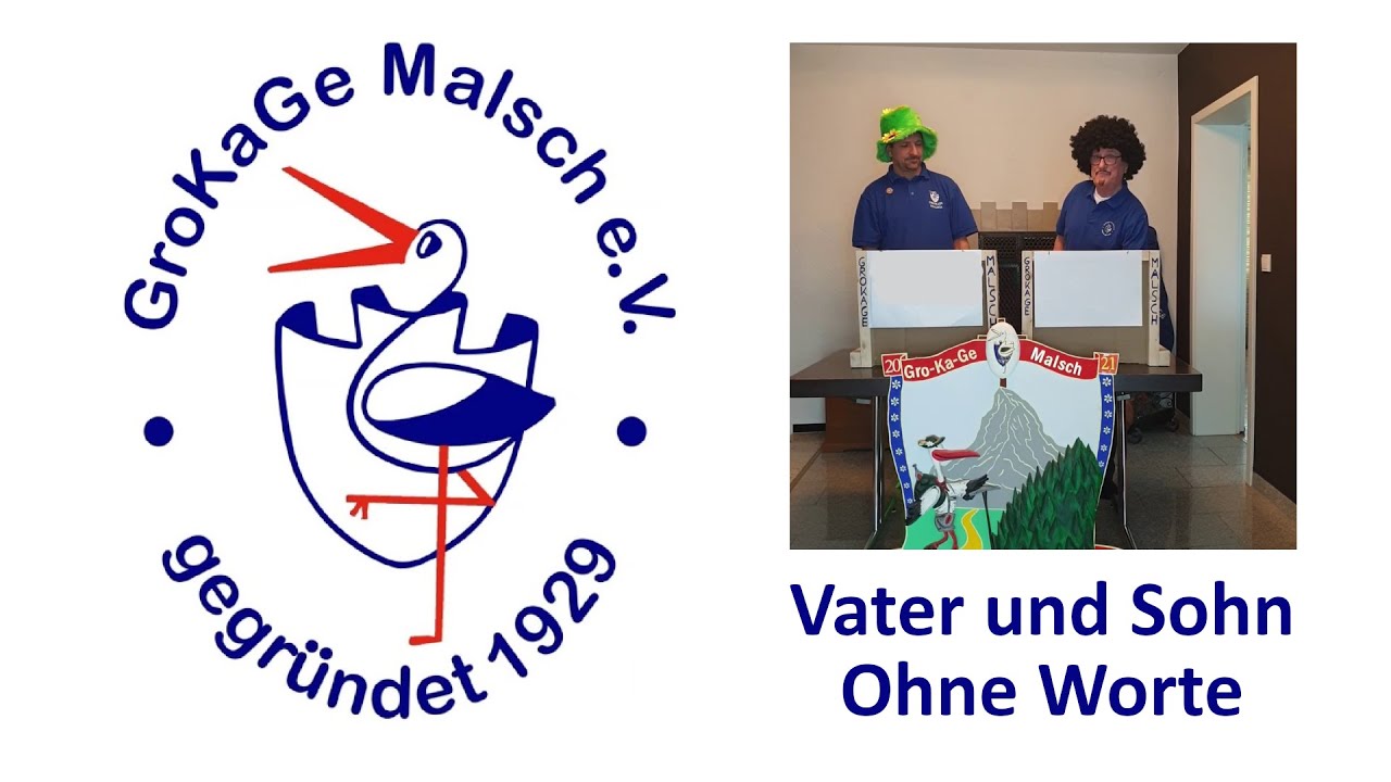 Vater und Sohn - Ohne Worte