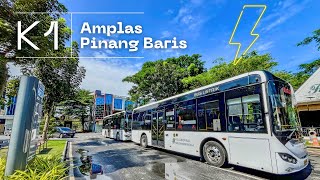 CORRIDOR 1 ELECTRIC BUS COLLABORATION MEDAN BERKAH | AMPLAS-PINANG BARIS ⚡️