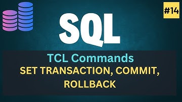 SET TRANSACTION, COMMIT, ROLLBACK IN SQL #SQLCourse #LearnSQL #DataAnalysis #SQLTutorial