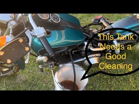 How To Clean Motorcycle Fuel Tank