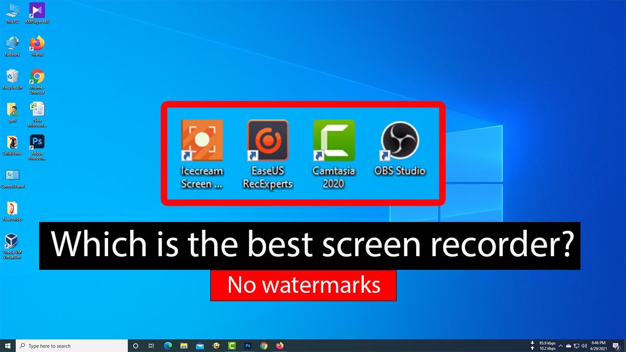 Free Screen Recorder - Best free screen recording software windows for  window 10.